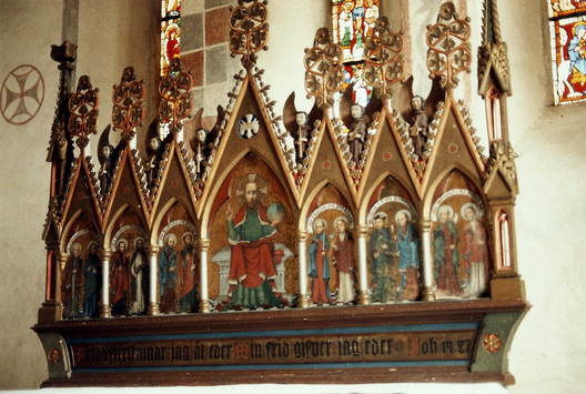 Vorschaubild Lojsta, Pfarrkirche, Altar